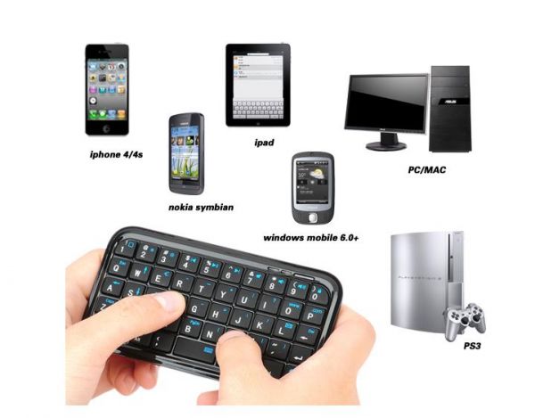 mini teclado bluetooth